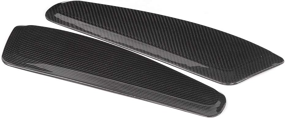 Carbon Fiber Car Side Trim Panel Black Interior Decoration Fit 718/911