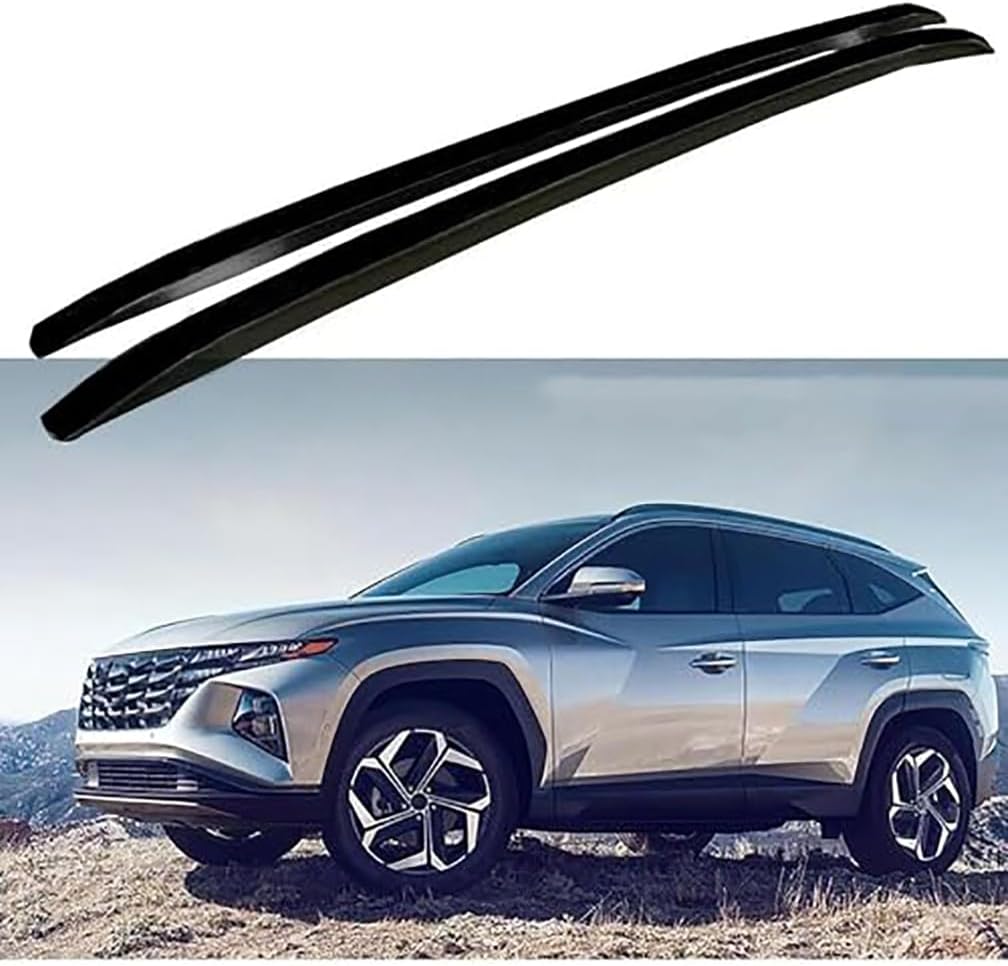 Car Roof Racks, for Hyundai Tucson NX4 2021-2022 Anti Theft Anti Rust Cross Bar Cargo Travel Baggag Transportrack, Auto Accessories