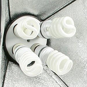 ePhoto Digital Photography Video 2400 Watt THREE Softbox Lighting & Boom Hair Light Kit H9004SB2