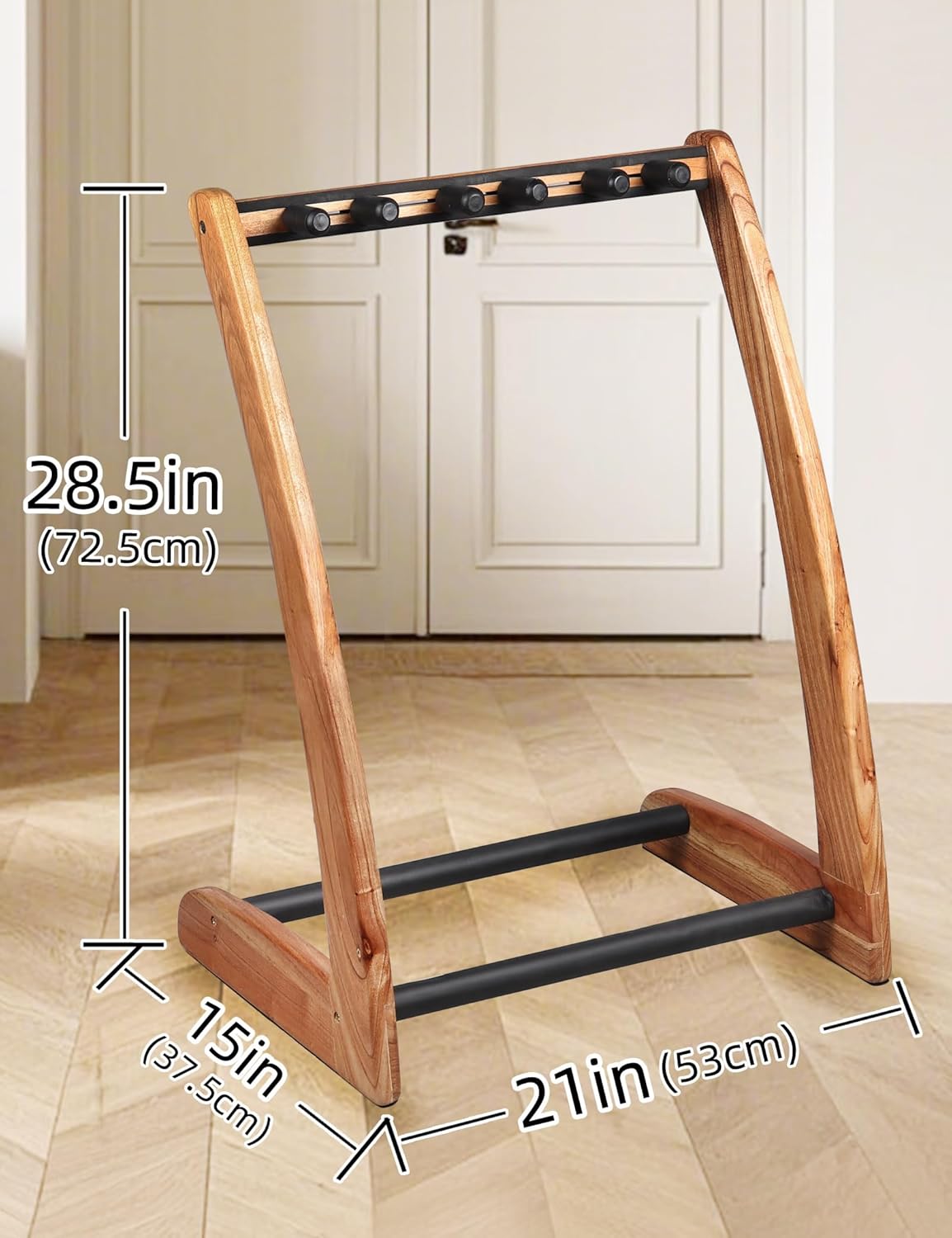 Mr.Power Universal Multi Purpose Guitar Stand Rack with Light, Adjustable Guitar Holder with Soft-Padded Protect for Eectric Guitar Bass, Acoustic Folk Classical Guitar, Banjo, Mandolin, Guitar Case (3 Holder)