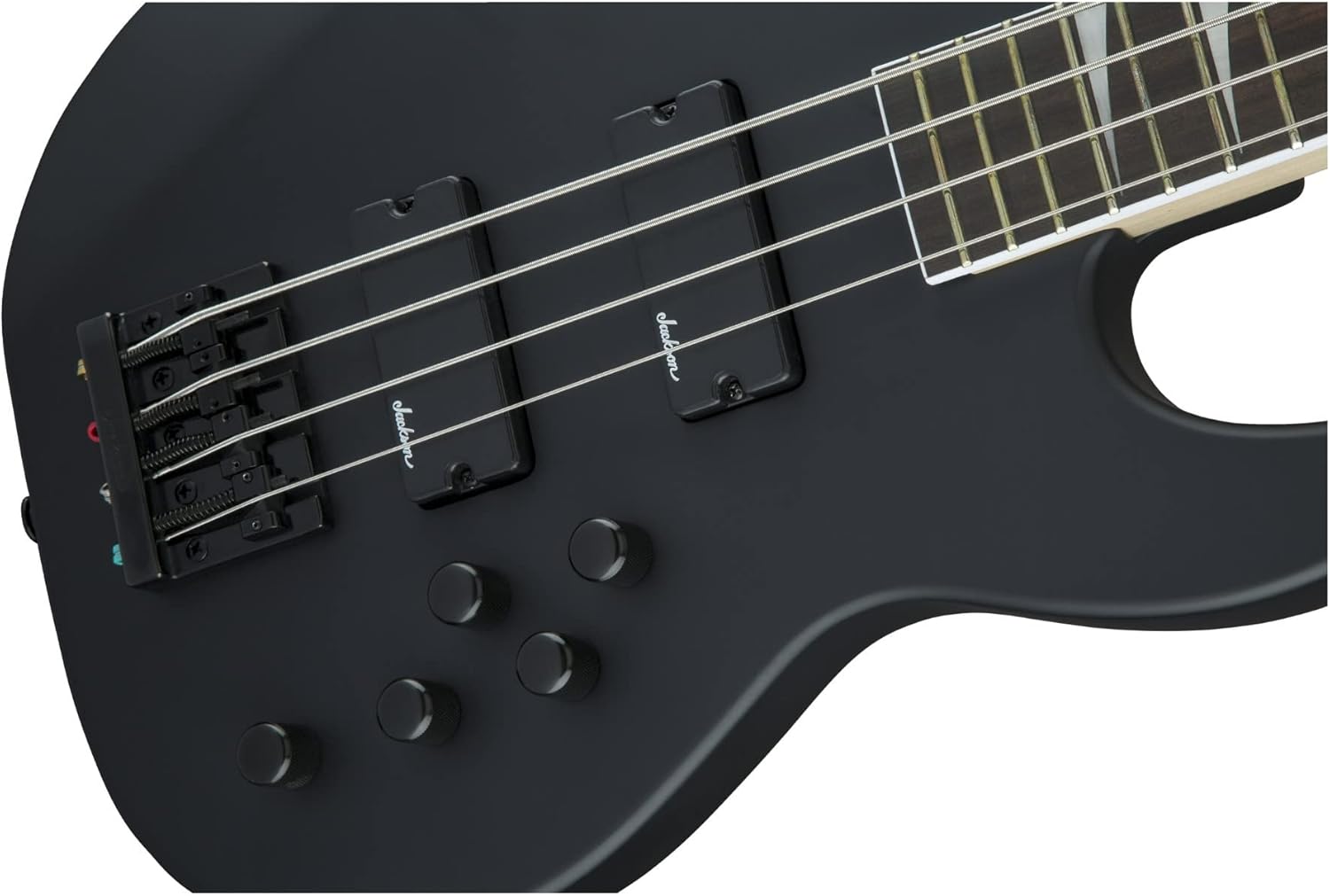 Jackson JS Series Concert Bass JS3, Satin Black, Amaranth Fingerboard