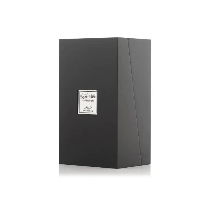 Arabian Oud JABAL AL NOUR by Arabian Blend 100 ml | Eau de Parfum Unisex | Floral, Citrusy and Woody notes | Warm Oriental Scent.