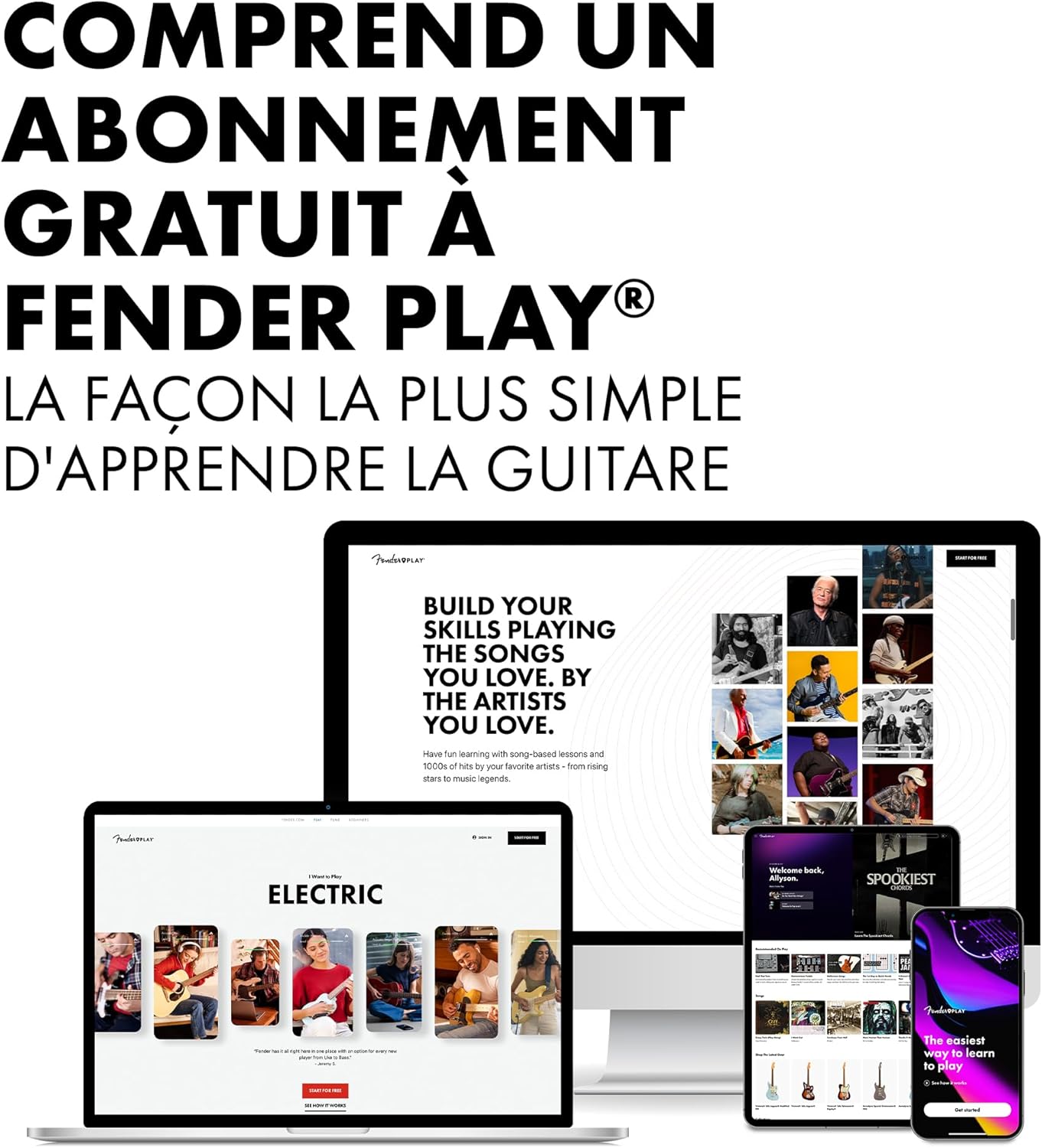 Squier Affinity Series Telecaster Electric Guitar, with 2-Year Warranty, Olympic White, Laurel Fingerboard