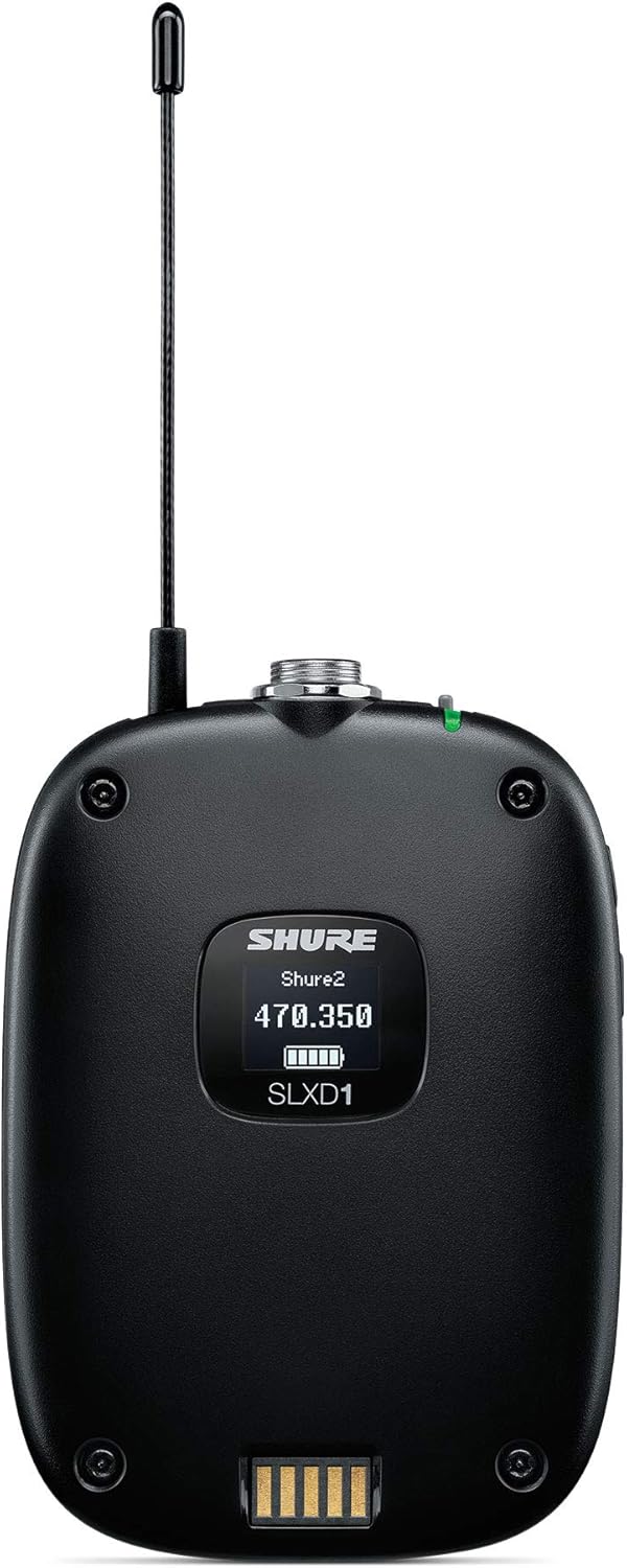 Shure SLXD124/85 Combo Wireless Handheld and Lavalier Microphone System - G58 Band