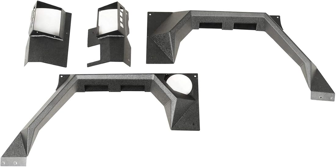 Rugged Ridge | XHD Armor Fender Kit, Rear, Pair | 11615.03 | Fits 2007-2018 Jeep Wrangler JK 2-Door