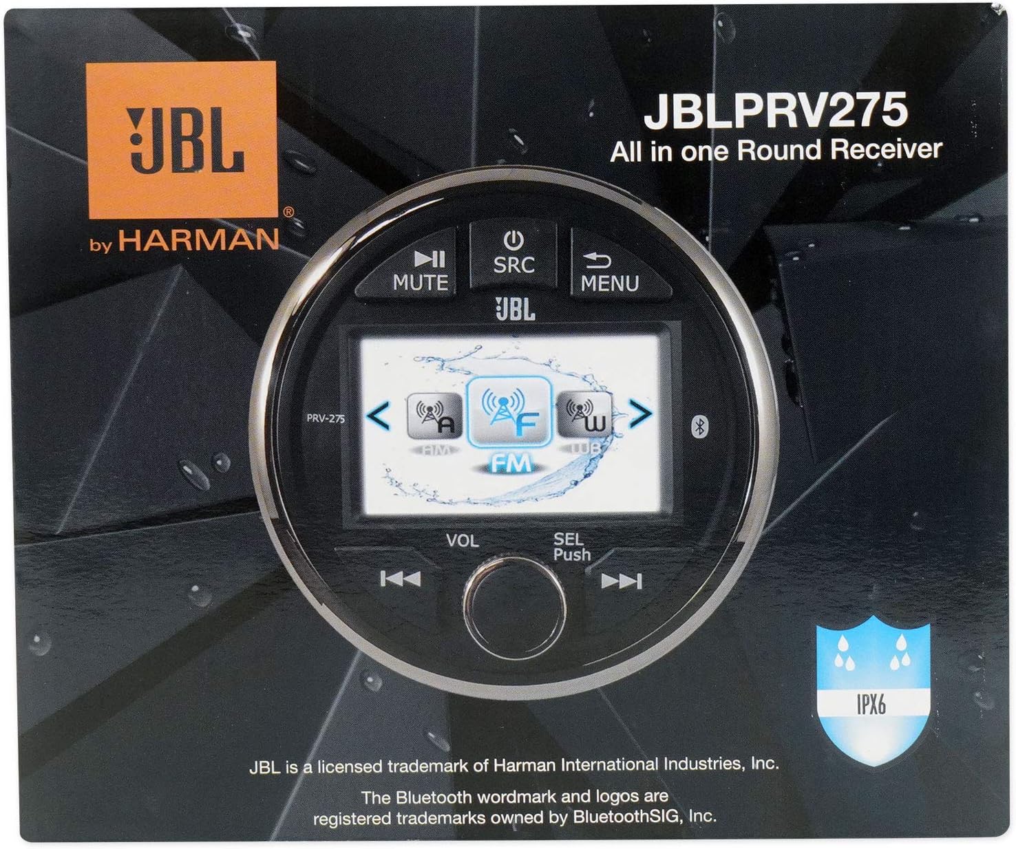JBL PRV275 Gauge Style Stereo