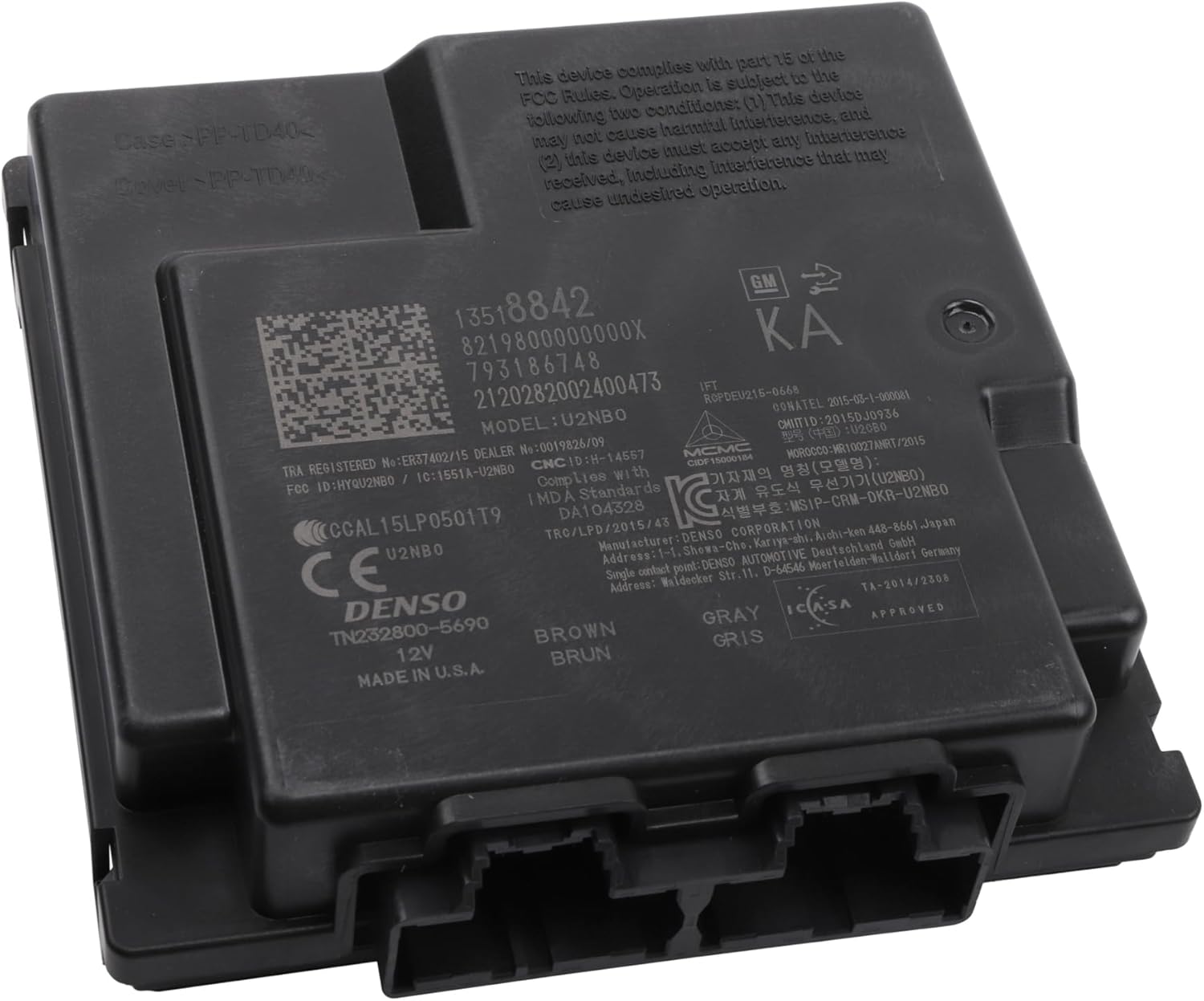 GM Genuine Parts 13518842 Keyless Entry Control Module