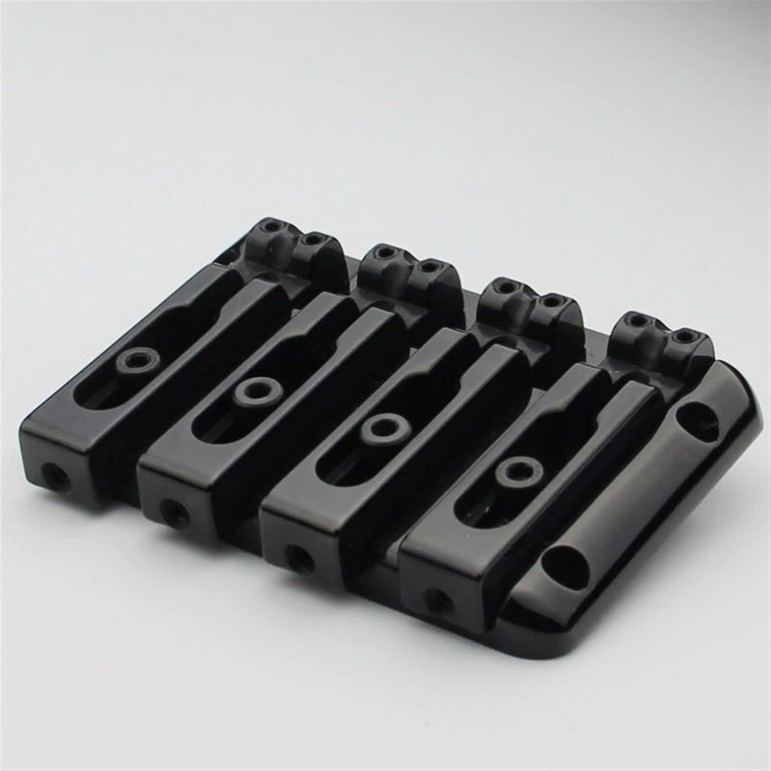 4 String Bass Guitar Bridge Black Electric Guitar Bridge