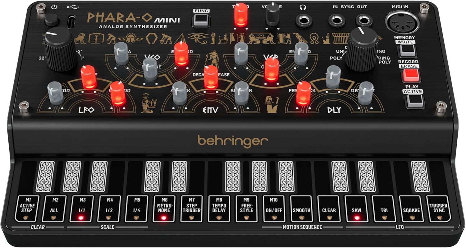 Behringer PHARA-O MINI Mini Synthesizer for Compact Sound Design