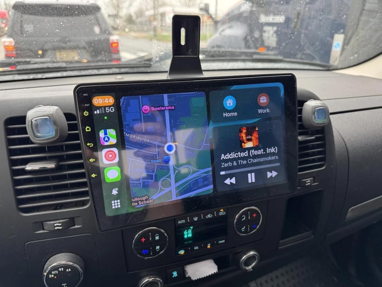 with Carplay for Silverado Crew Cab 2008 with 10