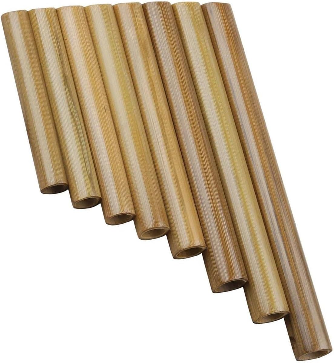 pan flute for beginners Brown 8 Pipes Pan Flute Small Size Pan Pipe Chinese Musical Instruments Traditional Handmade Woodwind Instrument (Color : Original left hand)