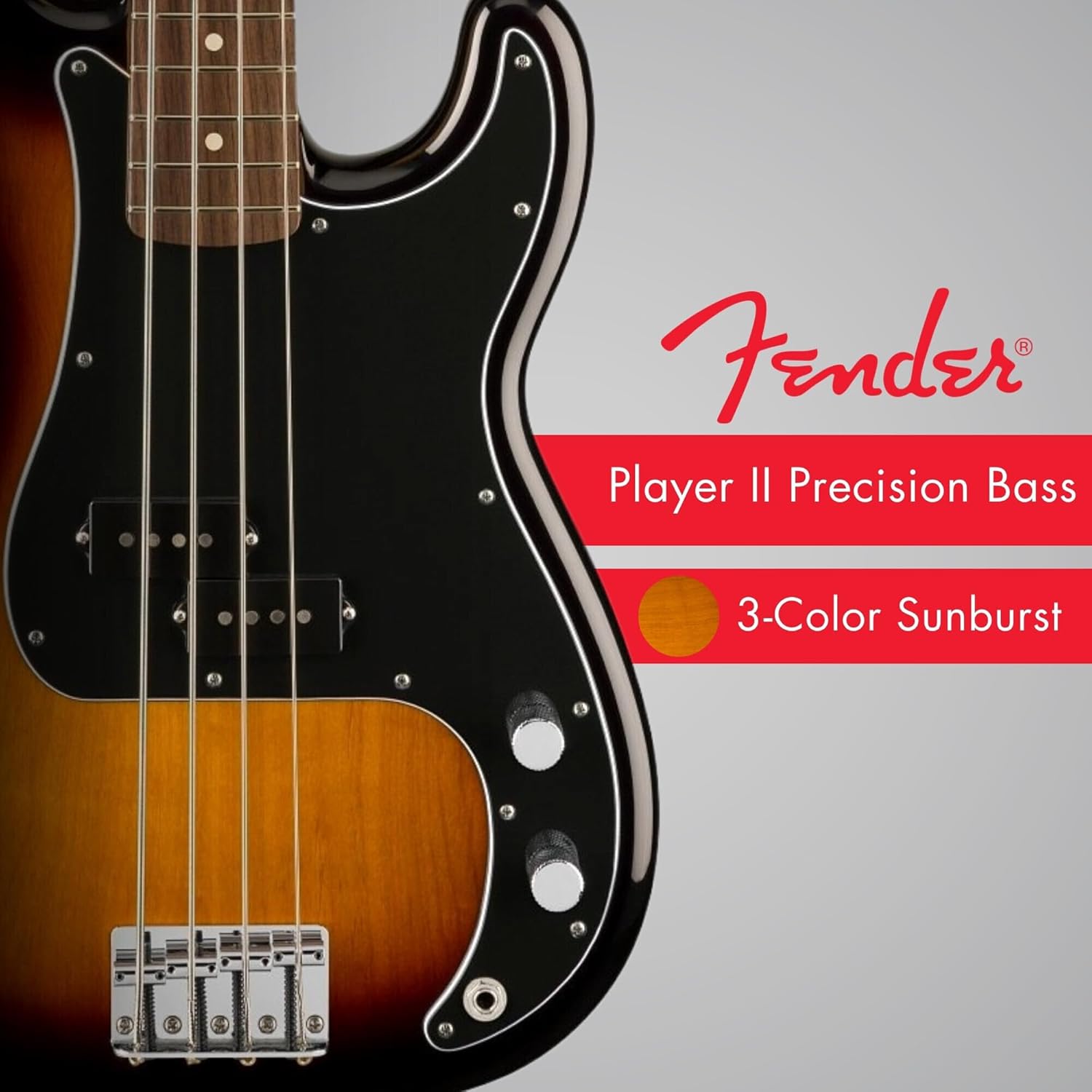 Fender Player II Precision Bass - 3-color Sunburst