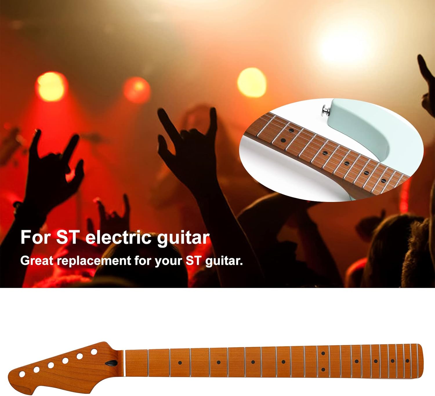 22fret Yellowish Matte 9.5