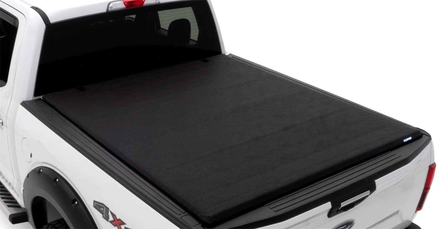 Lund Genesis Roll Up Soft Roll Up Truck Bed Tonneau Cover | 96016 | Fits 1994 - 2001 Dodge Ram 1500, 2002 2500/3500 8' Bed (96