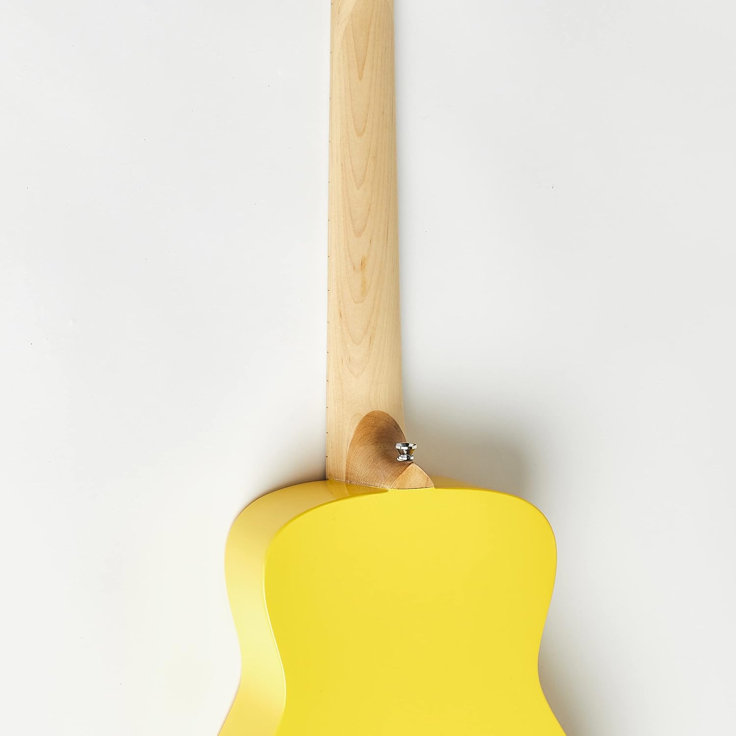 Loog Pro VI Acoustic kids real guitar for Beginners Compact size Ages 9+ Learning app and Lessons included Yellow