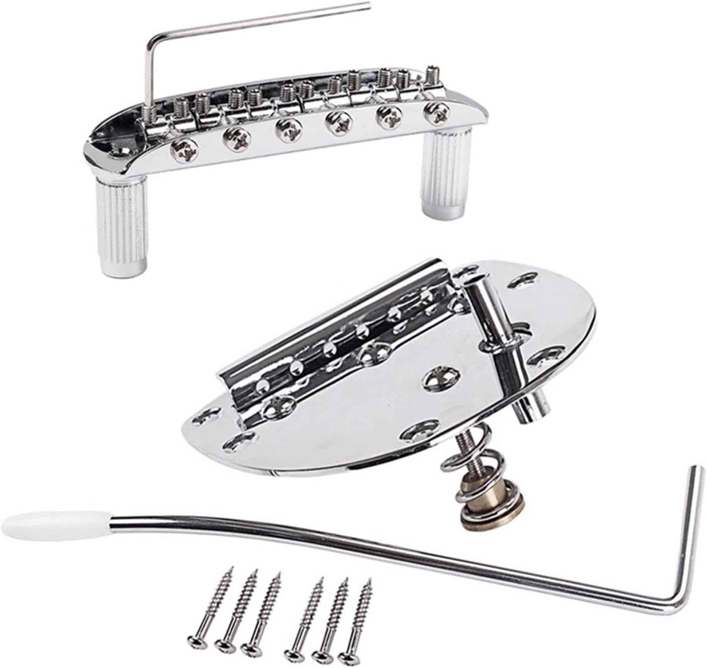 Guitar Bridge Pull Plate Tremolo for Bass Repaclement Accessories Electric Guitar Bridge