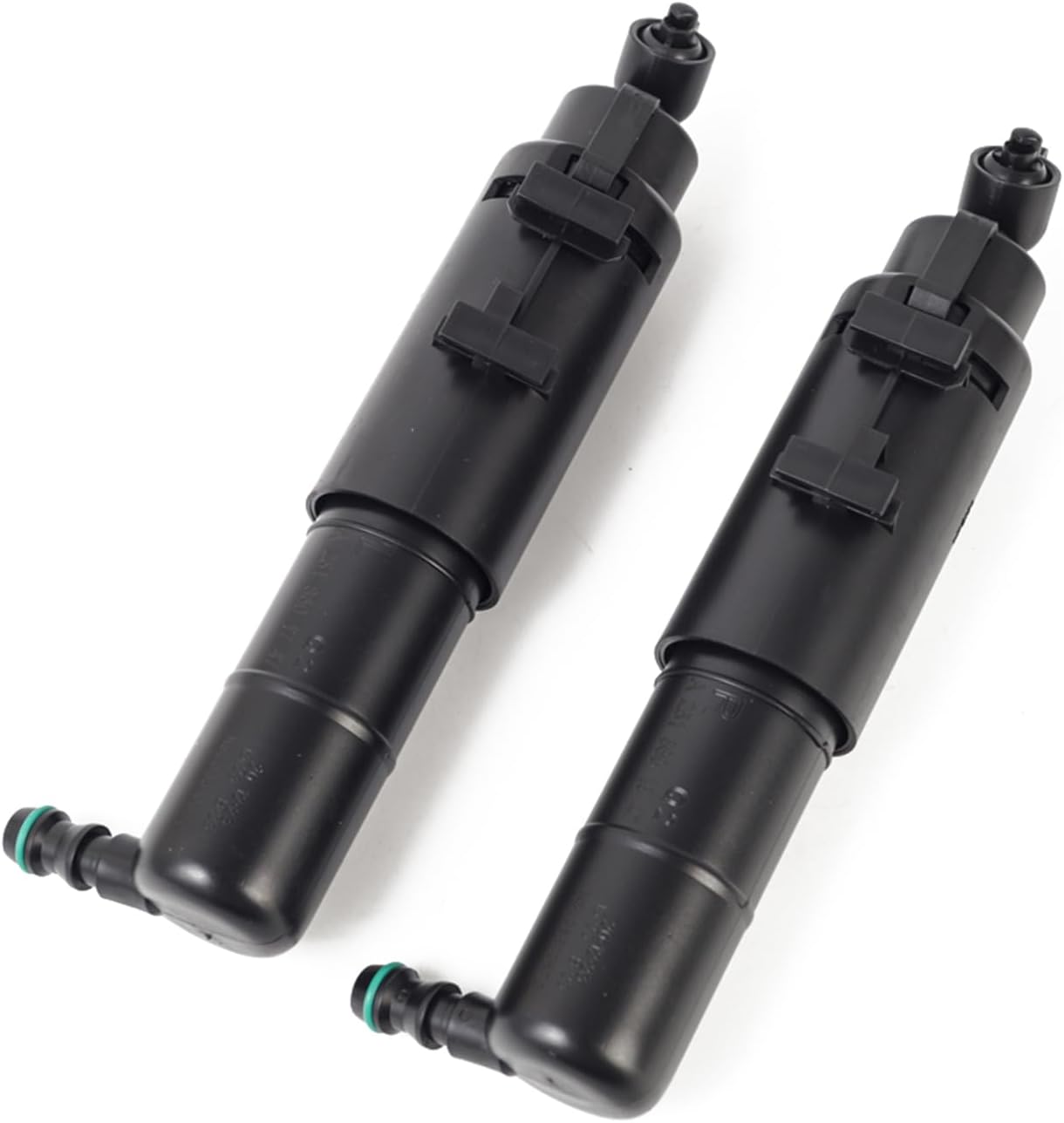 Car Headlight Washer Nozzle 2Pcs Car Front Bumper Headlight Washer Nozzle Water Sprayer OEM No. A2518601747 A2518601847