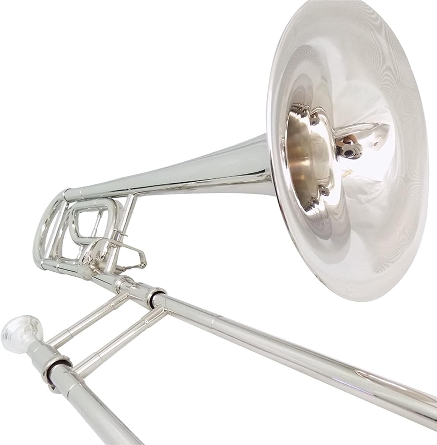 Standard Trombone Bb/F Tenor Trombone Trombone Instrument with Shell and Mouthpiece Valve Trombone