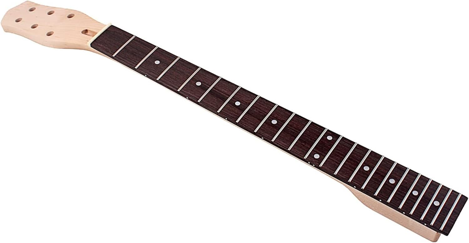 22 Frets Replacement Maple Neck Fingerboard for Electric Guitar Accessory Electric Guitar Neck