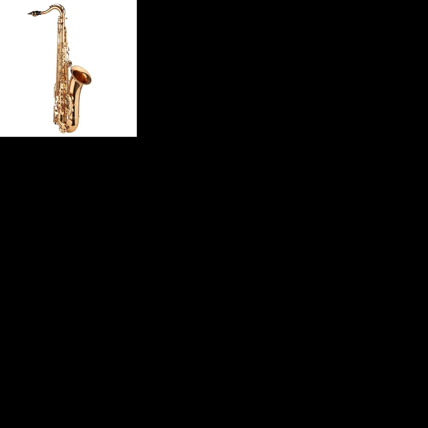 Bb B- Flat Tenor Saxophone Gold- Plated Sax with Mouthpiece Carrying Case Neck Strap Cleaning Cloth Brush Student Saxophone