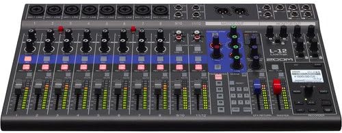 Zoom LiveTrak L-12-12-Channel Digital Mixer & Multitrack Recorder + CBL-20 Carrying Bag For L-12