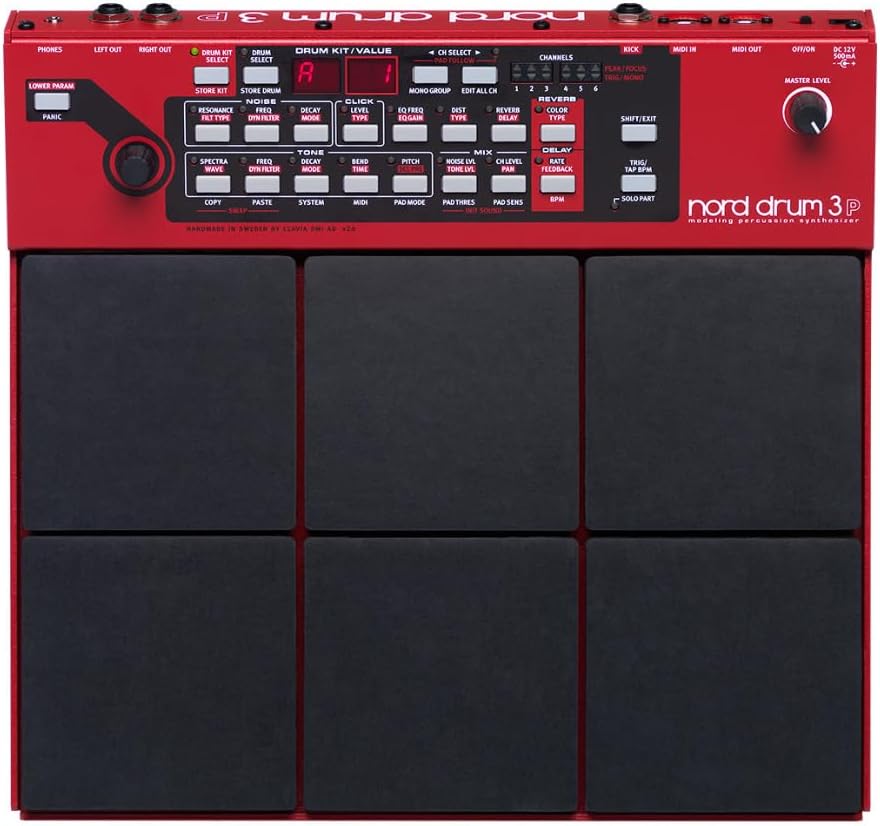 Nord Drum 3P Modeling 6-Channel Percussion Synthesizer