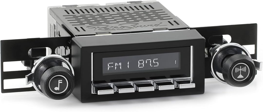 RetroRadio Compatible with 1973-87 Chevrolet Full Size Blazer Features Include Bluetooth, USB, AM/FM HC-M2-216-37-73C4