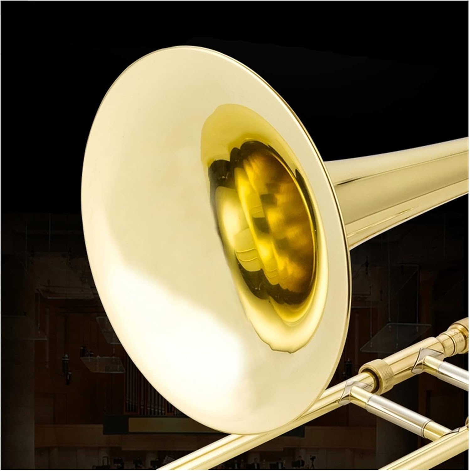 FLFL Student Trombone The B-Flat Tenor Trombone is Suitable for Beginner Band Performance