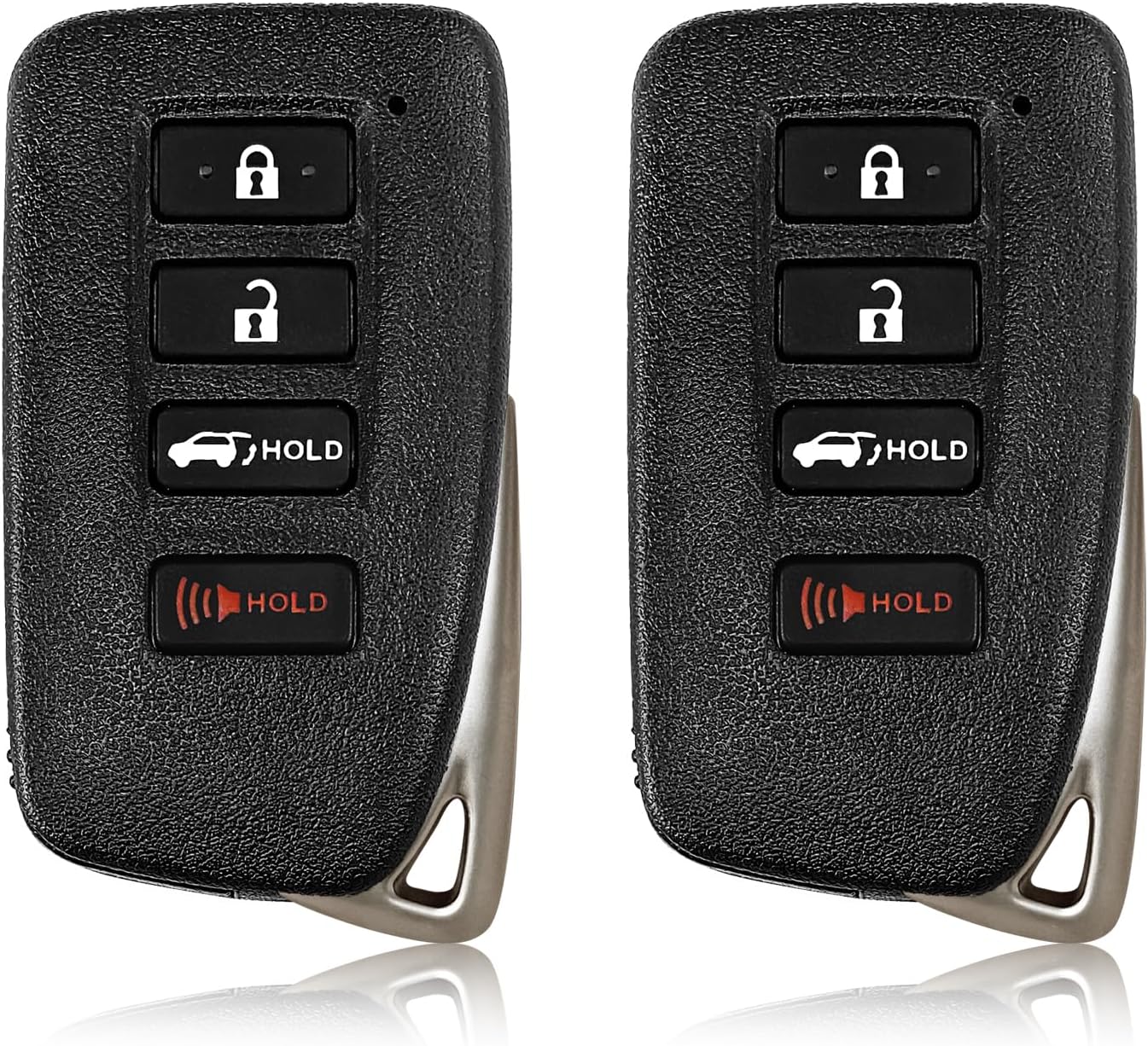 2 Keylessbest Replacement for 2015 2016 2017 2018 2019 2020 Smart Proximity Late-LX570 NX200t NX300 NX300h GNE 281451-2110 Board Key Fob HYQ14FBA 315MHz 4 Buttons