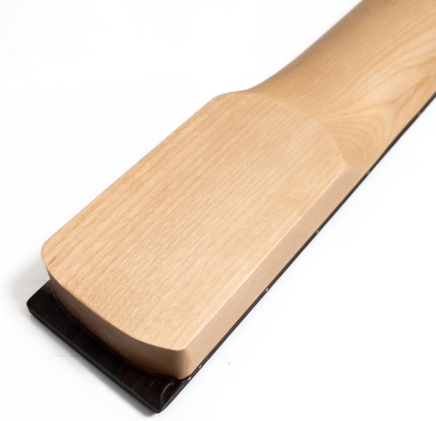 Premium Maple Guitar Neck for Ibanez Bass, 4-String 24 Fret Canadian Maple Neck with Rosewood Fingerboard, Gloss Finish, Also Compatible with Precision Bass Guitar Neck Replacement Parts