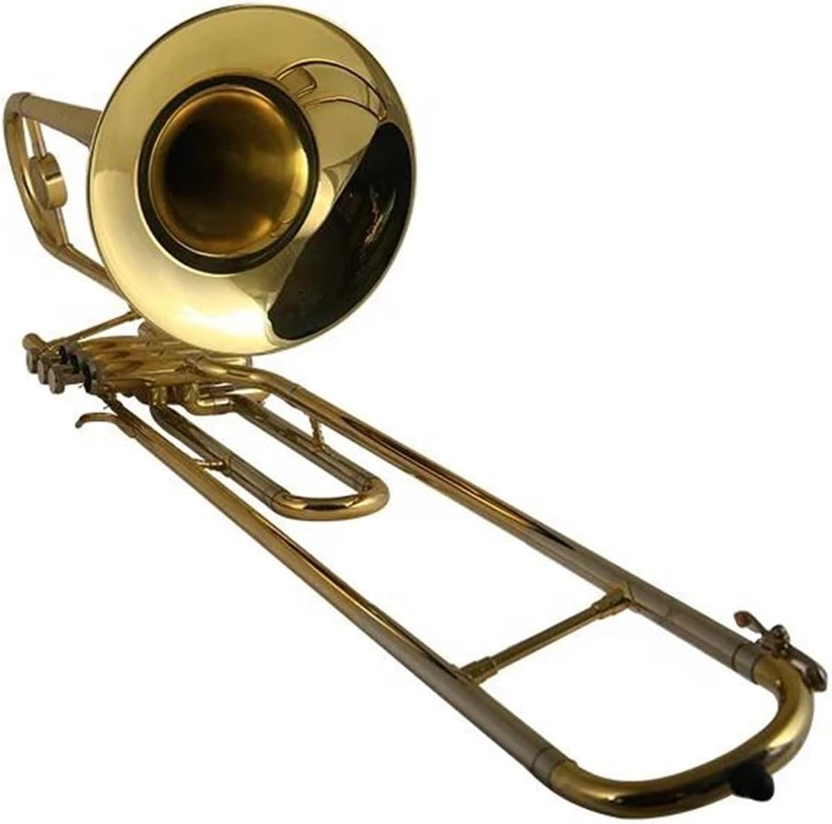 Professionals euphonium China Musical Instrument Bass Trombone With Surface Clear Lacquer