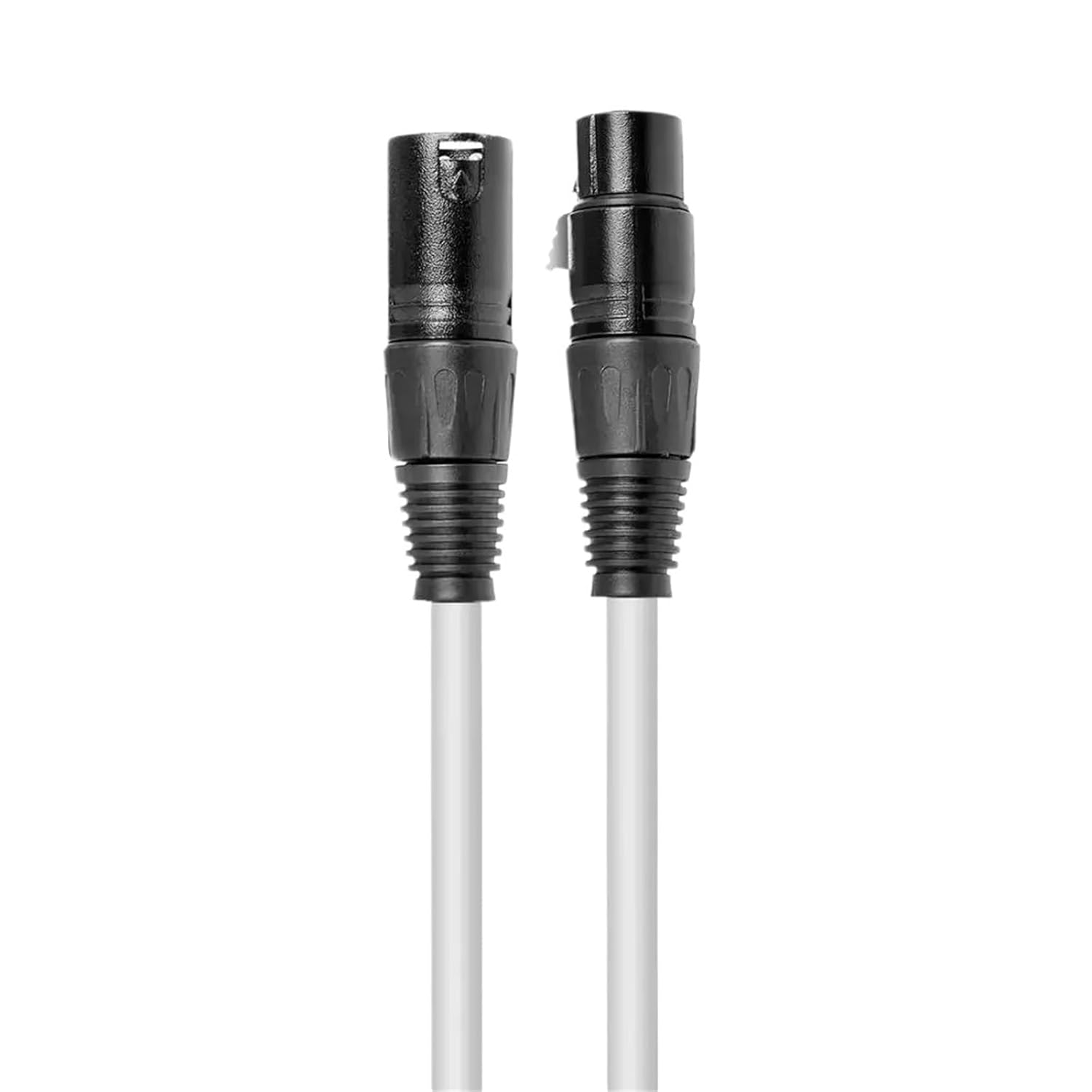 Pro Audio XLR Cable Cord 3Pin Male to Female Balanced Speaker for Microphone Stage Live & Sound Amplifier(White,7.5 m)
