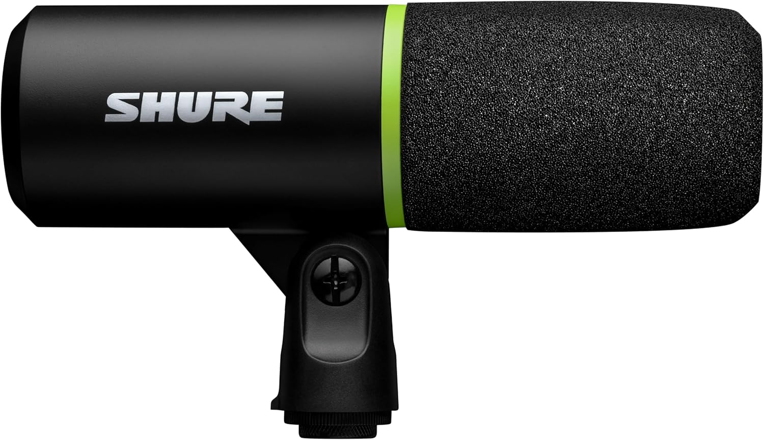 Shure MV6 Gaming Microphone – Dynamic USB Mic for PC Gaming & Streaming with Tap-to-Mute, Noise Cancellation, Desktop Stand & 3.5mm Headphone Monitoring, Black