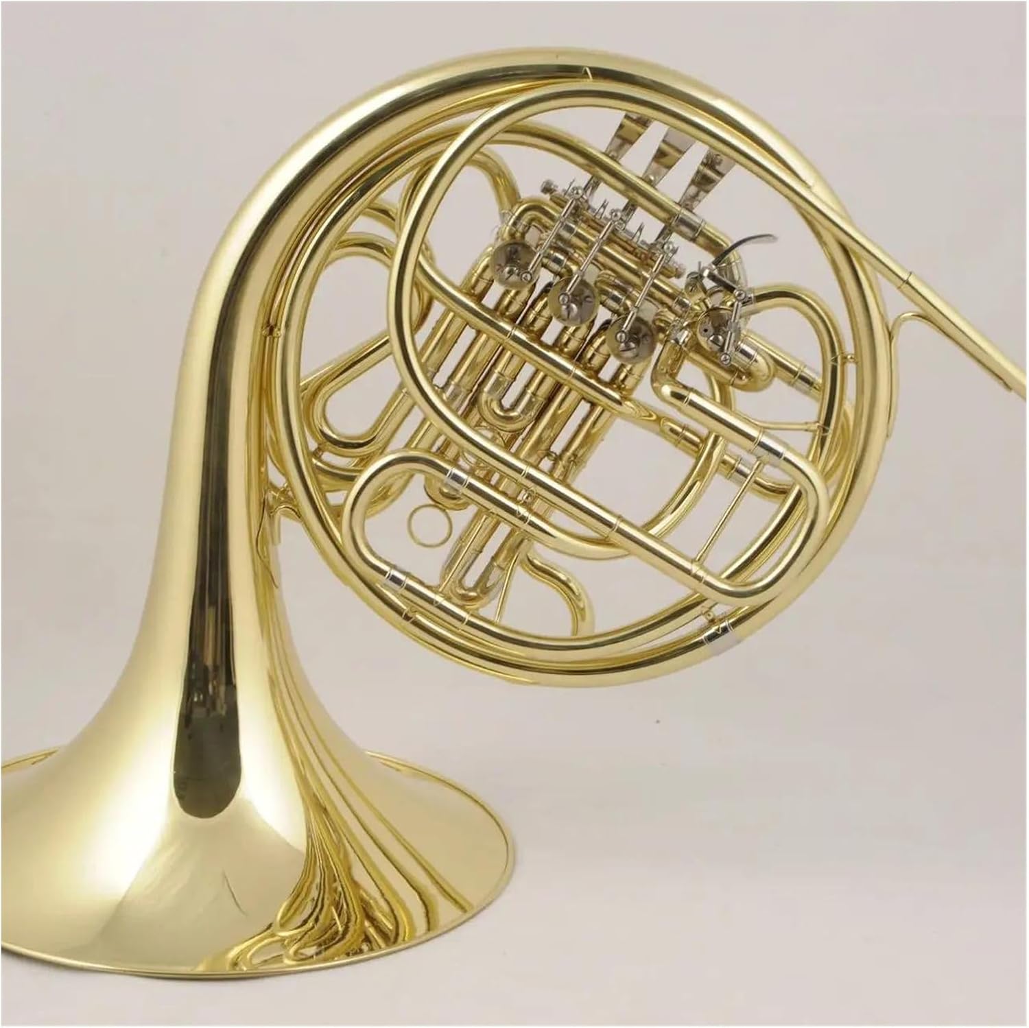 4 key double row French horn instrument suitable for beginners to practice
