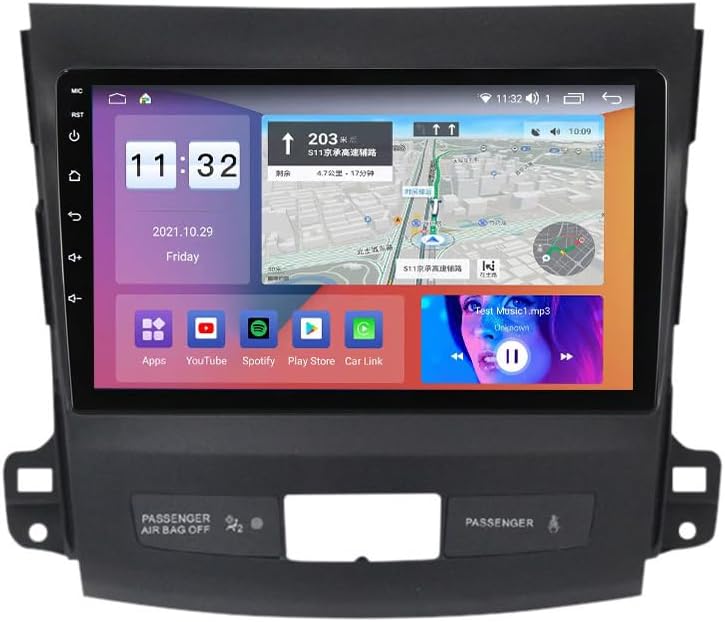 Generic Car Stereo Radio for Mitsubishi Outlander 2005-2011 2G RAM+32G ROM…
