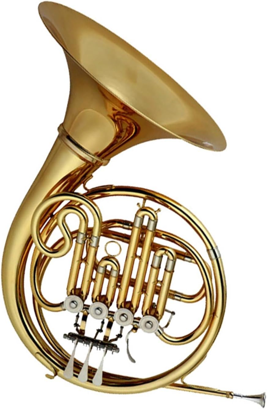 4 Key French Horn French Horn Instrument B Flat Four Key Single Row Suitable For Beginners