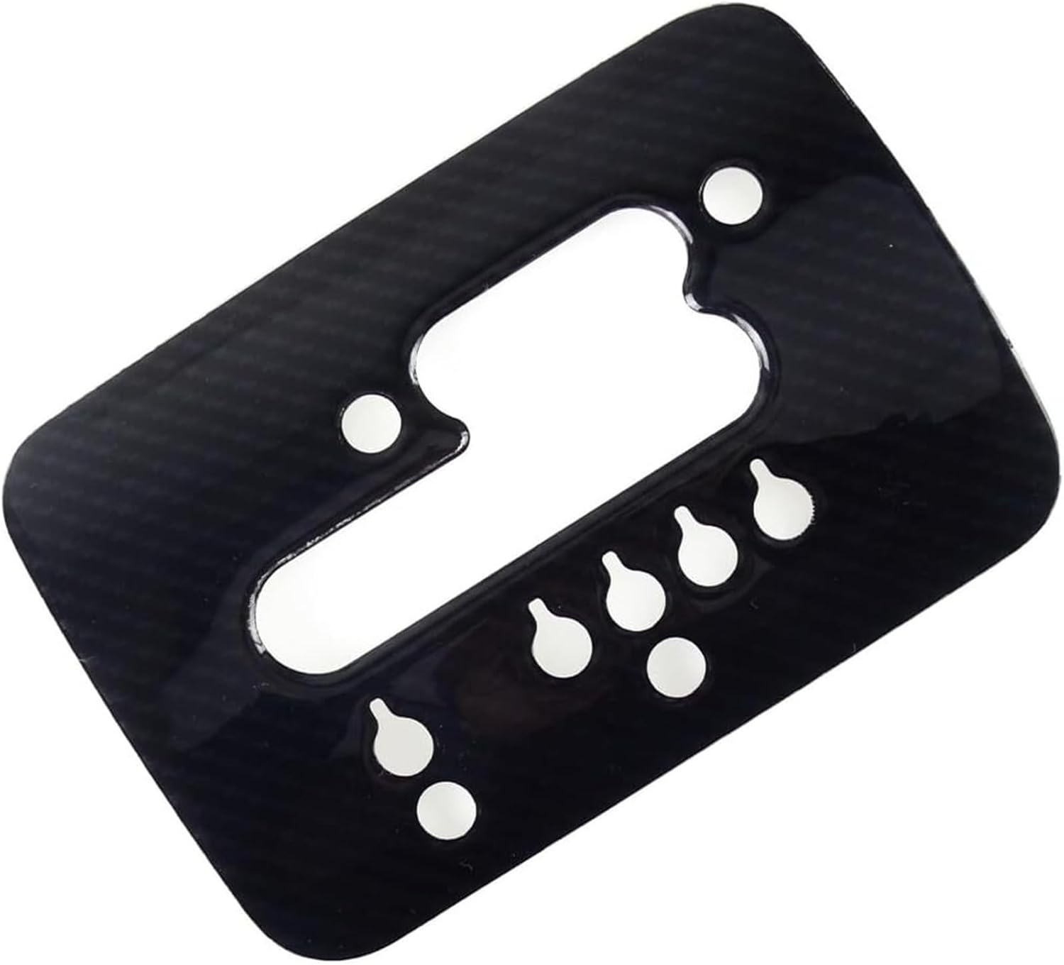 Auto Repair Parts Car Front Center Gear Shift Panel Trim Cover Compatible for Beetle 2007 2008-2012 Left Hand Drive Carbon Fiber Texture Easy to Replace