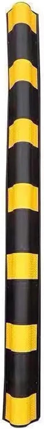 Garage Wall Protector Rubber Wall Corner Guards, Protect Edge and Car Door from Damage, Parking Warehouse Columns L-Shaped Reflective Strip Bumpers Pole (Size : 150x10x1CM)