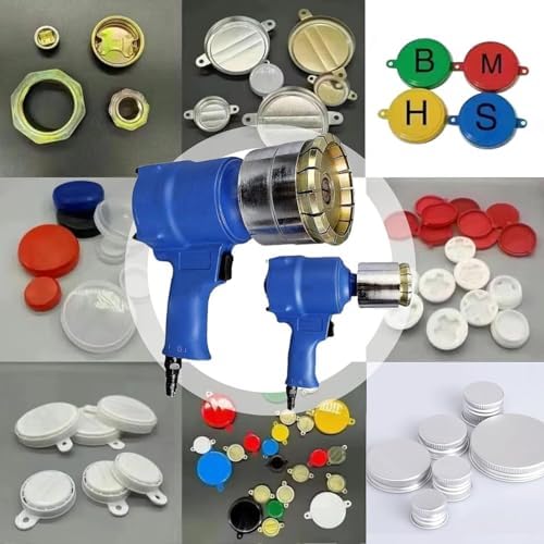 Manual Oil Drum Crimping Tool - Durable and Efficient Sealant for Gland Machine, Perfect 53 Gallon Sealing (35mm)