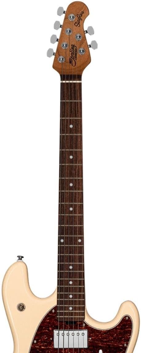 Sterling by Music Man 6 String Solid-Body Electric Guitar, Right, Buttermilk (SR50-BM-R2)