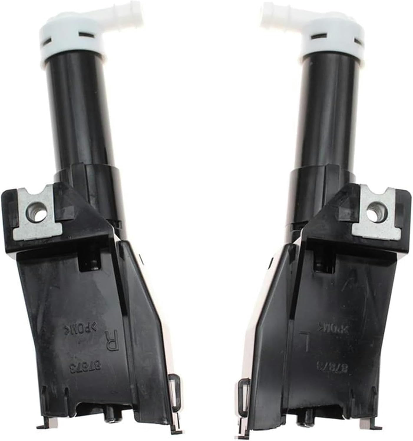 Car Headlight Washer Nozzle 2Pcs Car Headlight Washer Nozzle Head Light Cleaning Jet Pump Water Sprayer 8264A026 8264A025