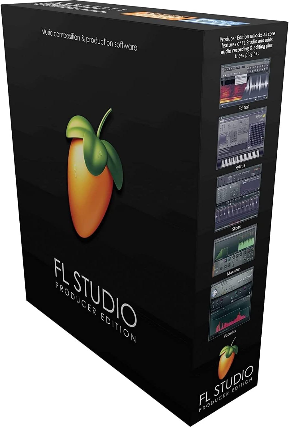 Image Line FL Studio 20 Producer Edition - DAW Software Every Music Producer Loves - Download Card