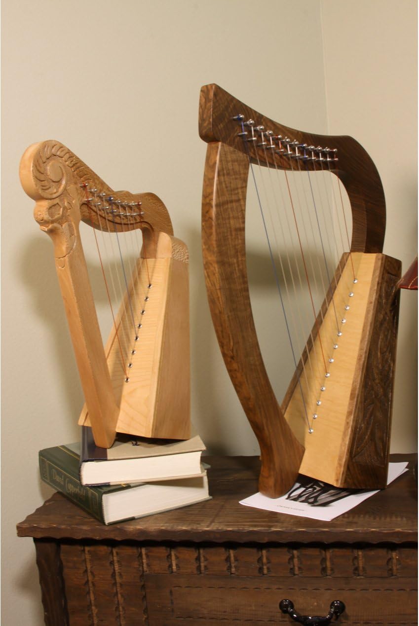 Roosebeck Parisian Harp 8-String, Lacewood