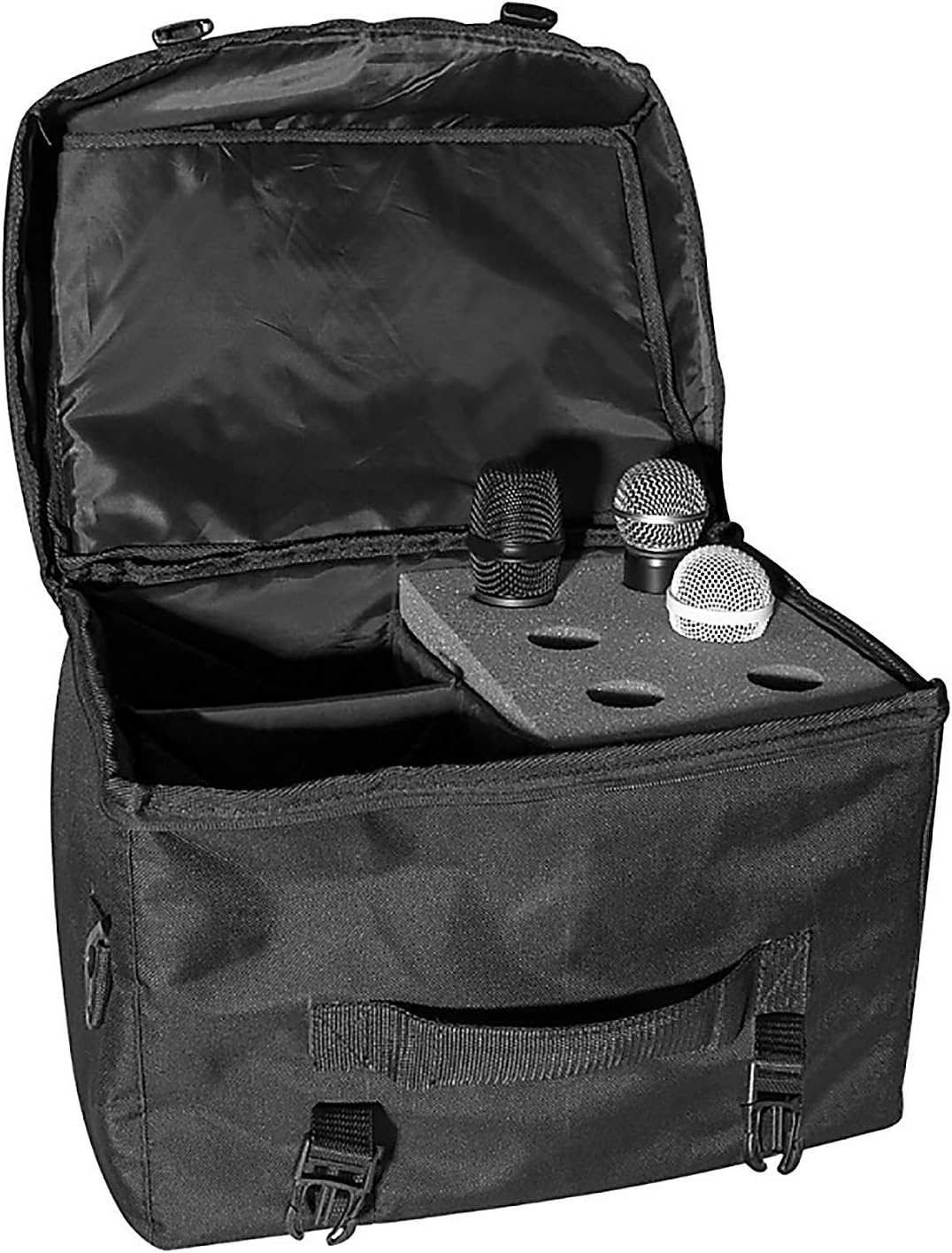 OnStage On-Stage MB7006 6-Space Microphone and Accessory Bag