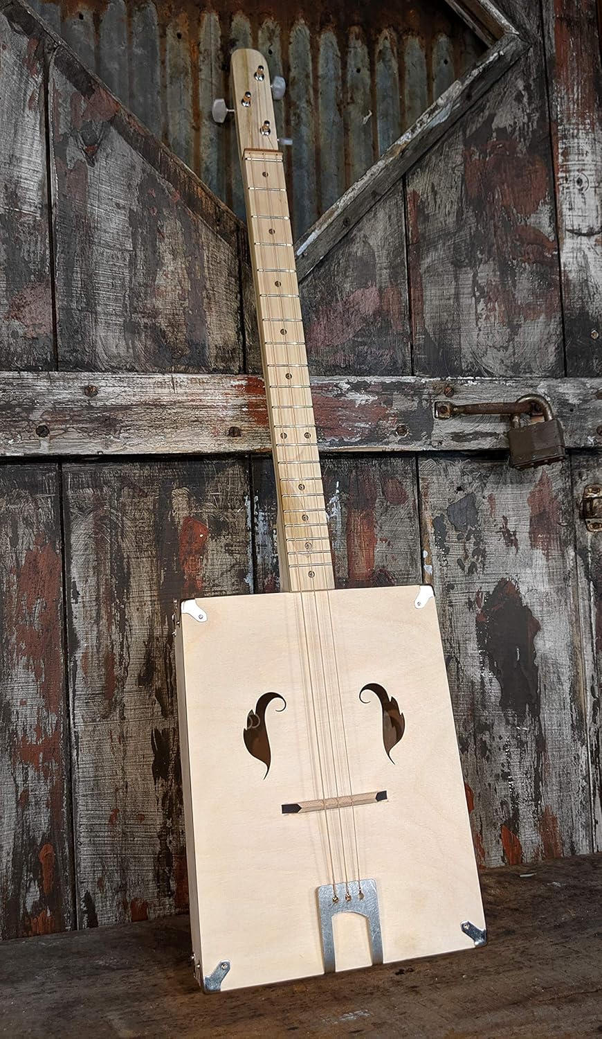 The Mountain Tenor Acoustic DIY 4-string Box Guitar Kit