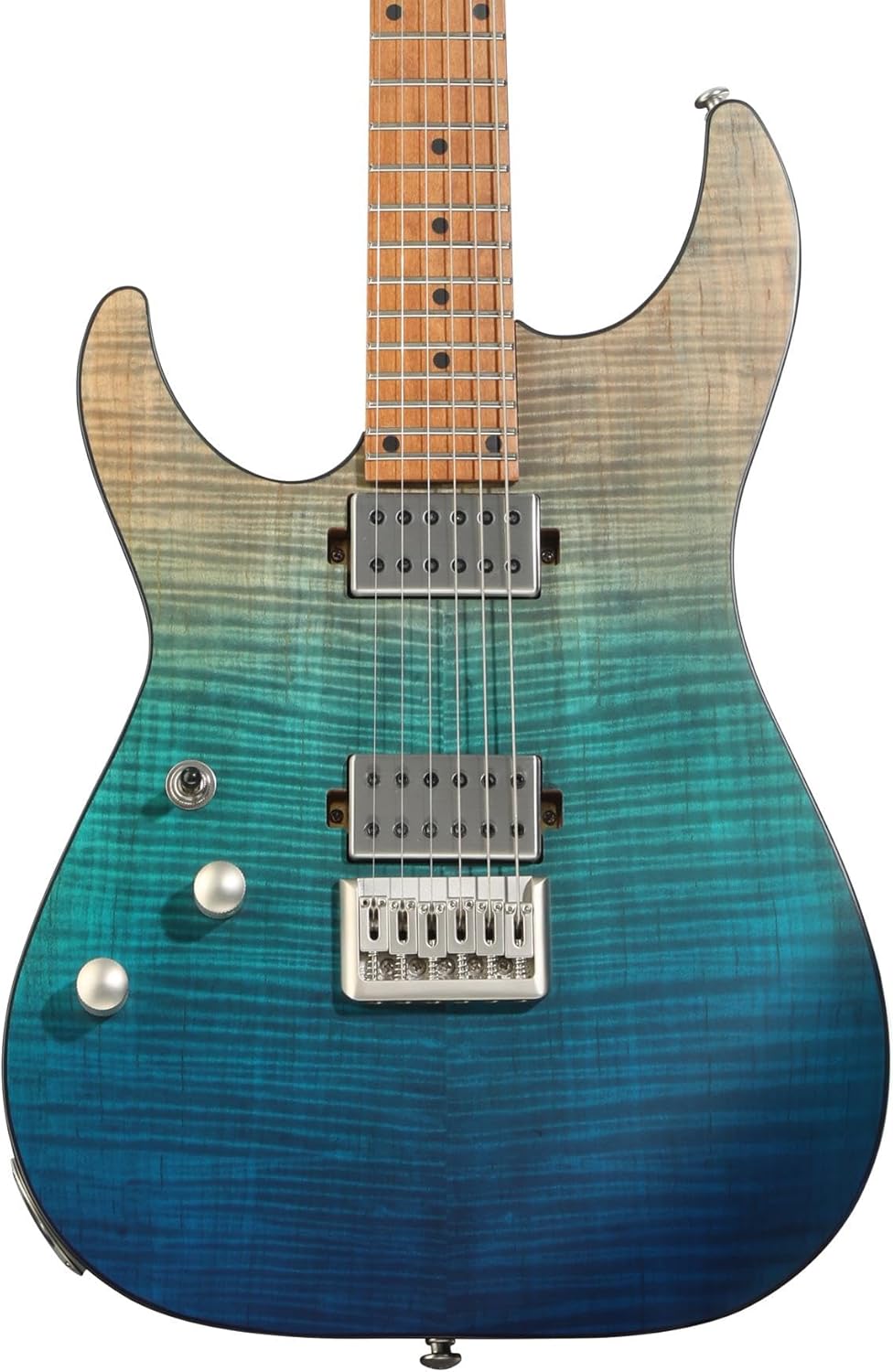 Schecter C-1 Standard Plus Left-handed Electric Guitar - Blue Fade