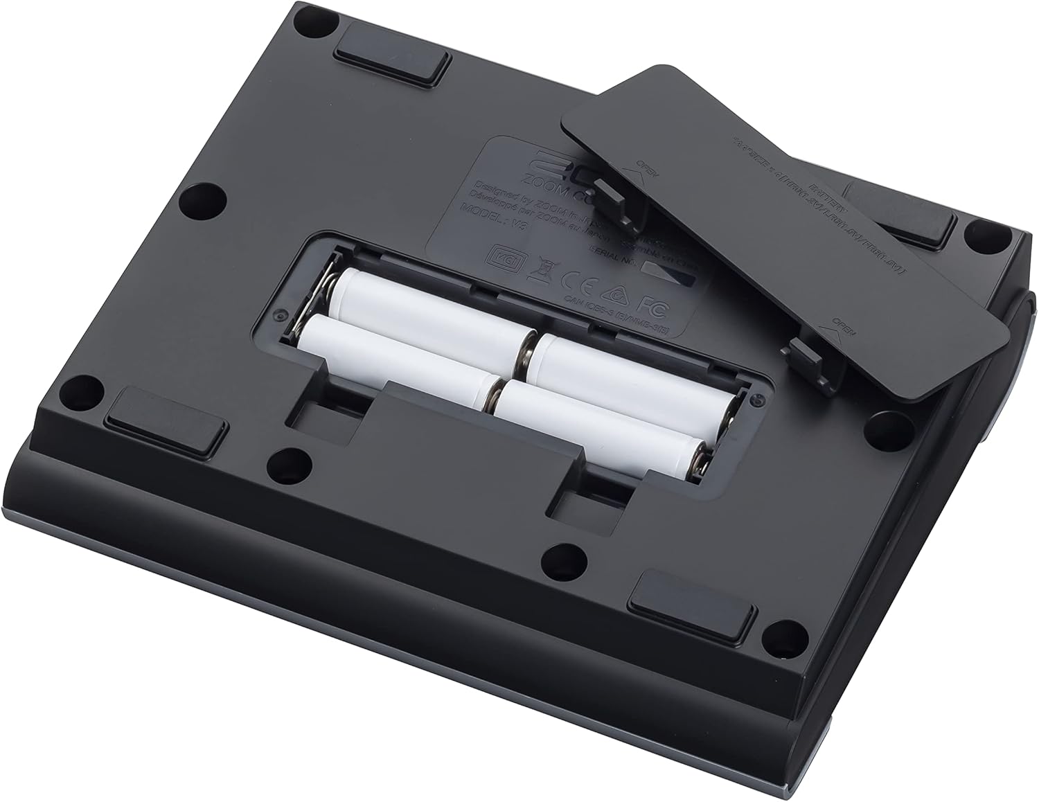 Zoom V3 Vocal Processor, Vocal Effects Pedal, 3-Part Harmony, Pitch Correction, 16 Studio Grade Effects, Battery Powered, for Streaming and Recording