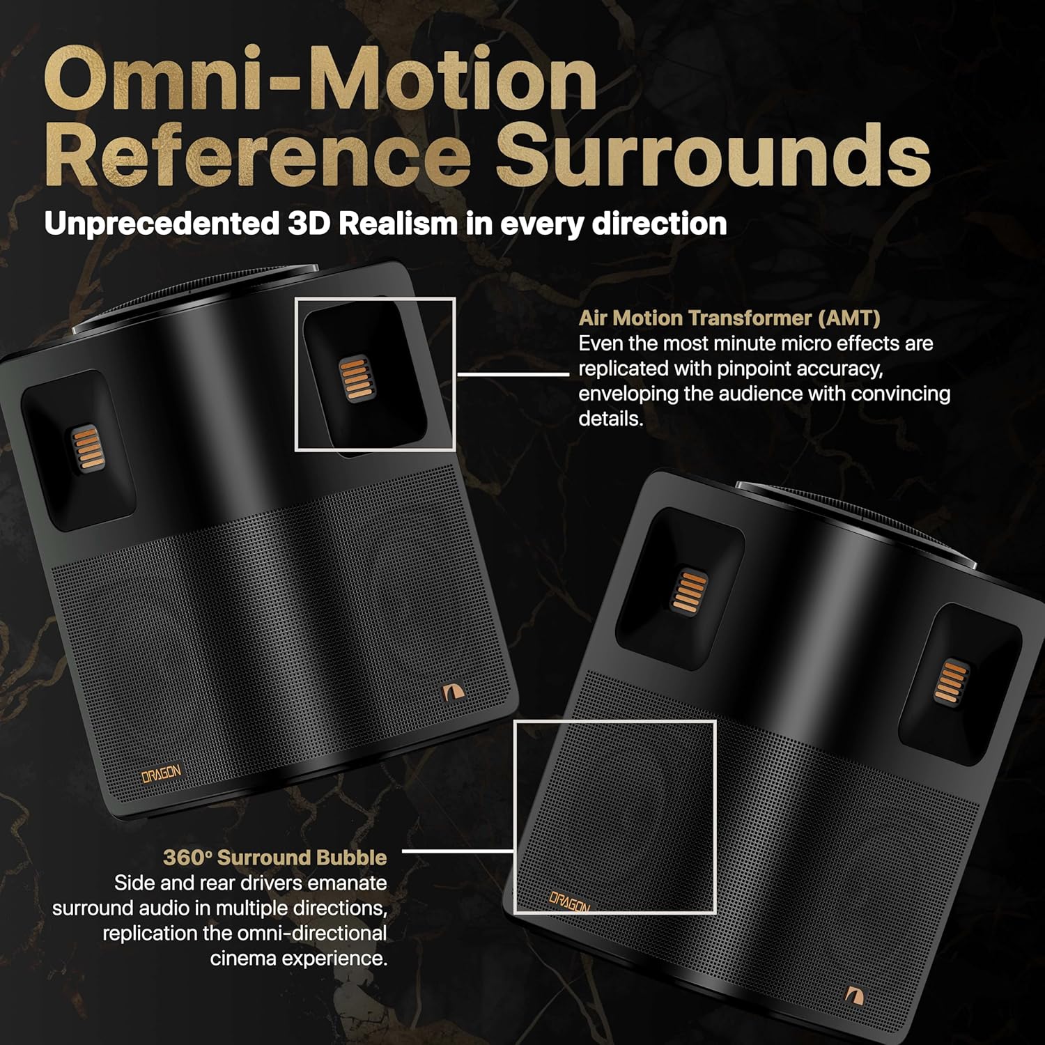 Nakamichi Dragon 11.4.6 Home Surround Sound System with Dolby Atmos and DTS:X Pro. Best Soundbar with AVR Processing