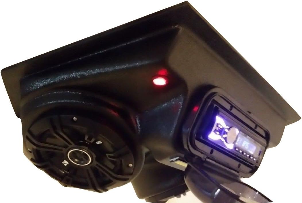 Overhead Stereo Radio Console UTV Polaris RZR Ranger Kickers