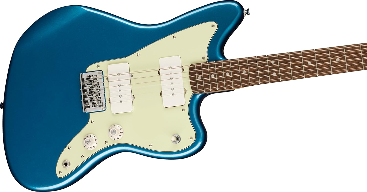 Fender Paranormal Jazzmaster XII, Laurel Fingerboard, Mint Pickguard, Lake Placid Blue